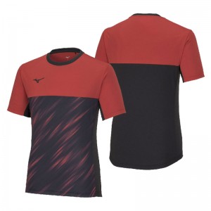ミズノ MIZUNO ソーラーカットグラフィックフィールドシャツ (ユニセックス) サッカー プラクティスシャツ 23SS(P2MAA045)