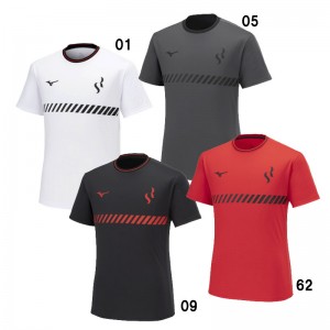 ミズノ MIZUNO SR4 トレーニングTシャツ (ユニセックス) サッカー プラクティスシャツ 23SS(P2MAAS00)