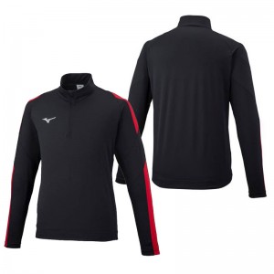 ミズノ MIZUNO ストレッチニットシャツ (ユニセックス) サッカー ウェア ウォームアップ ジャージ  (P2MC2580)