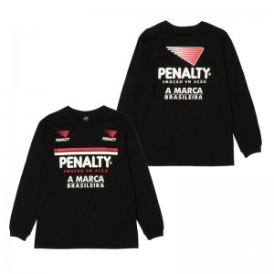 ペナルティ penalty ヘリテージロンT サッカー フットサル ウェア 長袖Tシャツ 23FW (PTF3526)