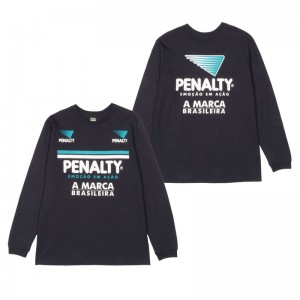 ペナルティ penalty ヘリテージロンT サッカー フットサル ウェア 長袖Tシャツ 23FW (PTF3526)