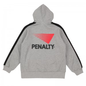 ペナルティー penalty ヘリテージ･ ヘビー裏起毛スウェットZIPフーディー サッカー フットサル ウェア パーカー 24FW(PTF4503)