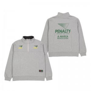 ペナルティ penalty ヘリテージ・スウェットH/Z トップ サッカー フットサル ウェア サッカーWEAR スウェット 24SS (PTS4029)