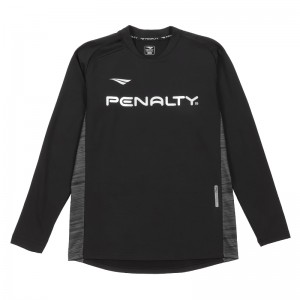 ペナルティ penalty プロ・ウォームフリースロングスリーブシャツ フットサル サッカー ウェア サッカーWEAR  24FW (PUF4508)