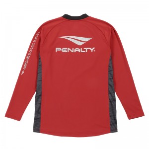 ペナルティ penalty プロ・ウォームフリースロングスリーブシャツ フットサル サッカー ウェア サッカーWEAR  24FW (PUF4508)