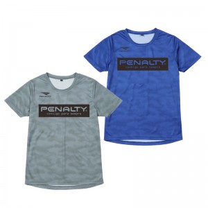 ペナルティ penalty JR 2パックプラTシャツ (2枚セット) ジュニア サッカー フットサル ウェア シャツ 23SS (PUS3109J)