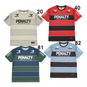 ペナルティ penalty ヘリテージ プラTシャツ サッカー フットサル ウェア プラクティスシャツ 24SS (PUS4017)