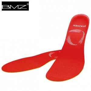 BMZ インソール BMZストライカー レボーテ RED キュボイドモデル サッカー インソール(STRIKER Rebote-red)