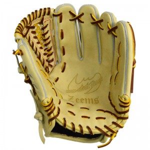 ジームス Zeems 限定 軟式グラブ 三方親 内野手用 コウモリ型ロゴ 野球 軟式 グローブ グラブ 一般 24SS(SV-528DBN-ｺｳﾓﾘ-GD)