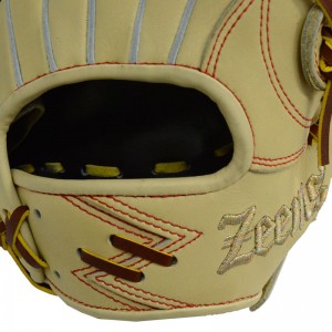 ジームス Zeems 限定 軟式グラブ 三方親 外野手用 Zeems型ロゴ 野球 軟式 グローブ グラブ 一般  24SS(SV-528GGN-ZEEMS-GD)