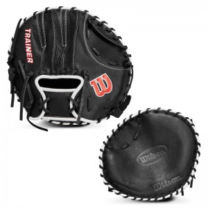 ウィルソン WILSON トレーニング用ミット Trainer PANCAKE 野球 練習 守備用 グラブ グローブ トレーニンググラブ 24AW(WBW1009972)