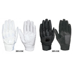 ジームス Zeems バッテング手袋（両手用）野球 高校野球対応 バッティング手袋 バッテ 22SS（ZER-610B/W）