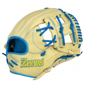 ジームス Zeems 限定 軟式 カラーグラブ 内野手用 Zeems型ロゴ 野球 軟式 グローブ グラブ 一般  23AW(ZKG-SB20N-ZEEMS)
