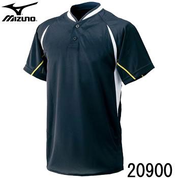 ミズノ MIZUNO マルチベースボールシャツ ハーフボタン小衿付キ シャツ (52LE2)