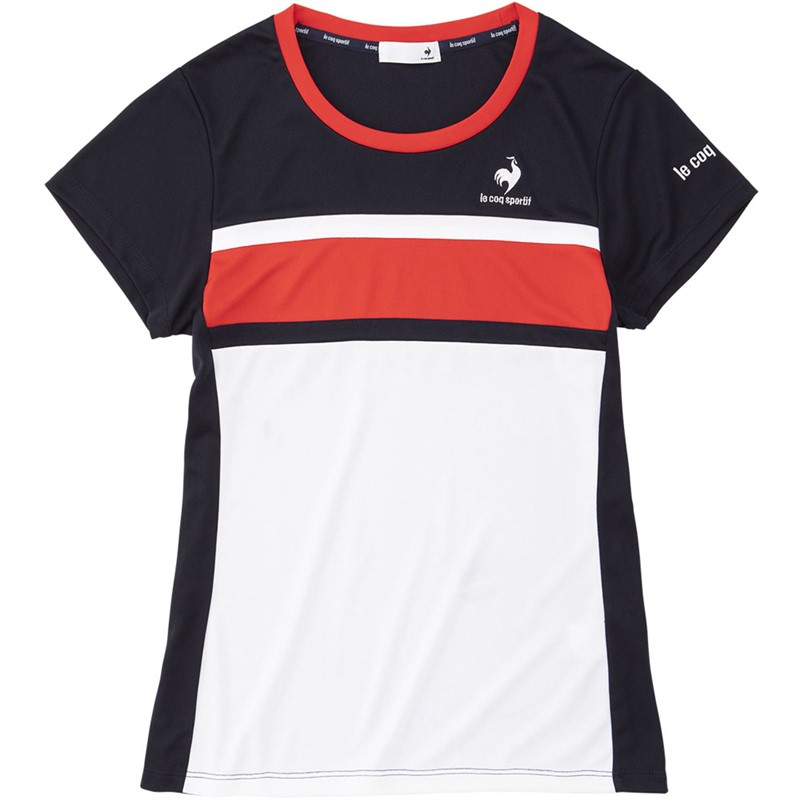 lecoqsportif(ルコック) TEAM GAME SHIRT テニスゲームシャツ W