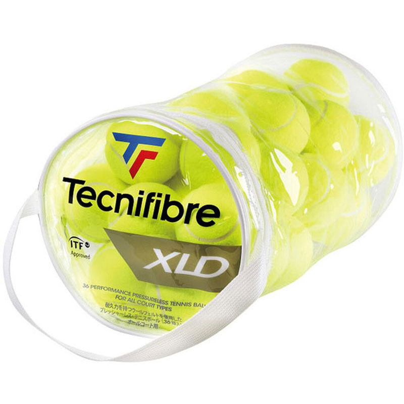 Tecnifibre(テクニファイバー) XLD 36球入り 硬式テニス ボール 硬式 