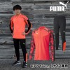 puma(プーマ) INDIVIDUALFINAL WC 1/4 ジップトップ  上下セットサッカージャージシャツ・パンツ (658246/658241-48)