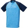 スティガ stigaシャツチームII ブルー/ネイビー XS卓球ゲームシャツ(1854426003)