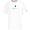 converse(コンバース)4S プリントTシャツバスケットTシャツ M(cb241367-1100)