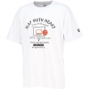 converse(コンバース)4S プリントTシャツバスケットTシャツ M(cb241372-1100)