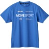 ムーブスポーツmovesportオーセンティックショートスリーブシャツマルチSP半袖 Tシャツ(dmmxja51-bl)