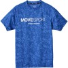 ムーブスポーツmovesportジャガードショートスリーブシャツマルチSP半袖 Tシャツ(dmmxja61-bl)