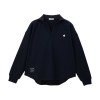 lecoqsportif(ルコック)ヘランカワッフル 長袖スキッパーシャツマルチトレ-ニングトップス単品(シャツ長)qmwxjb10-nv