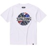 spalding(スポルディング)JRTシャツ ネオン トロピカル ボール フバスケットTシャツ J(sjt24052-2000)