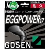 ゴーセン GOSENエッグパワー17 ブラックテニス硬式 ガット(TS101BK)