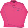 ルーセント LUCENTLadies 長袖ポロシャツ(ピンク)テニスゲームシャツ レディース(XLP4701)