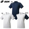 エスエスケイ SSKproedgeボタンダウンポロシャツ(左胸ポケット付)ポロシャツ野球用品(DRF210)