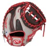 ローリングス Rawlings軟式 HOH MLB COLOR SYNC軟式用グローブ グラブ ブラック/グレ- 24SSGR4HM2AC