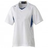 ミズノ MIZUNOゲームシャツ(レディース ソフトボール) (16ホワイト×P.ネイビー)ソフトボール ウェア(12jc4f7016)
