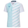 ミズノ MIZUNOドライエアロフローゲームシャツ(ラケットスポーツ)  テニス/ソフトテニス ウエア ゲームウエア(62JAA032)