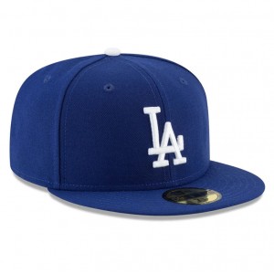 ニューエラ NEW ERA 59FIFTY MLBオンフィールド ロサンゼルス・ドジャース ゲーム 野球 フットサル サッカー キャップ 帽子 23AW(13554994）