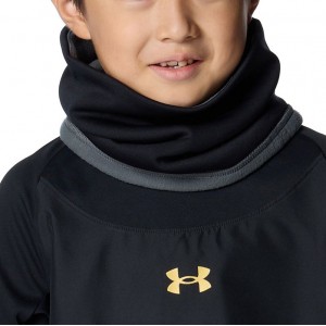 アンダーアーマー UNDER ARMOUR UA　ジュニアネックウォーマー（ベースボール/BOYS）防寒 練習 トレーニング  保温 フリース 23FW(1381270)