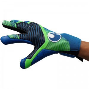 uhlsport(ウールシュポルト)ウールシュポルト アクアグリップ ハーフネガティブサッカー キーパー手袋(1011313-01)