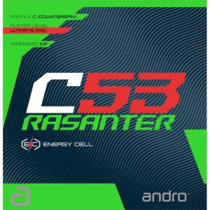 andro(アンドロ)ラザンター C53卓球 ラバー(110021099-bk)