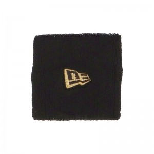 NEWERA(ニューエラ)WRISTBAND BLK GLDスポーツスタイルウェアキャップ11225625