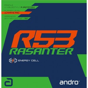 アンドロ androラザンター R53卓球ラバー(112292-bk)