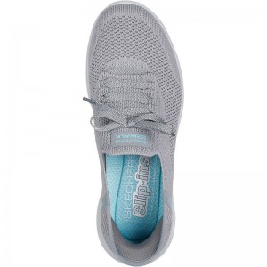 SKECHERS(スケッチャーズ)GO WALK JOY-ABBYカジュアル シューズ(124649w-gry)