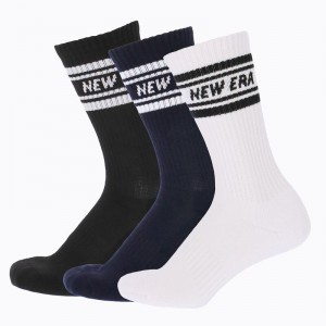 NEWERA(ニューエラ)SOCKS CREW 3PAIRS MULTIスポーツスタイルウェアソックス13529422