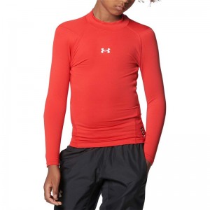 underarmour(アンダーアーマー)23UAコンプレッション L/S モックシャツ野球 ソフトアンダーTシャツ(1375390-600)