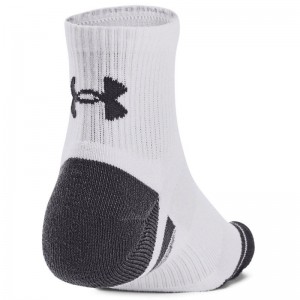 UNDER ARMOUR(アンダーアーマー)UAパフォーマンステック クオーター ソックス (3足セット)マルチスポーツ ソックス(1379510-100)