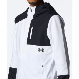 underarmour(アンダーアーマー)33ニット フルジップ JK野球ソフトWUPニットジャケット(1381264-100)