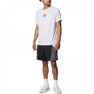 underarmour(アンダーアーマー)41カリー テック ロゴ S/STシャツバスケットハンソデTシャツ(1384724-100)