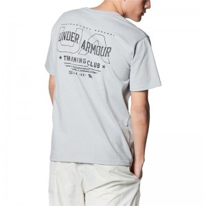 underarmour(アンダーアーマー)41HVWコットン パッチ S/STシャツマルチSPTシャツ M(1384801-011)