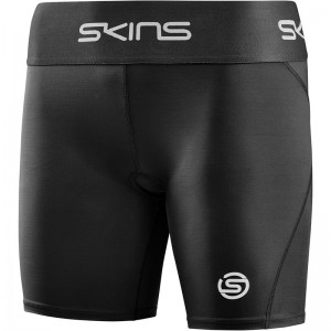 skins(スキンズ)S-1 WOMENS HALF TIGHTSボディケアストレッチパンツ(18271140-019)