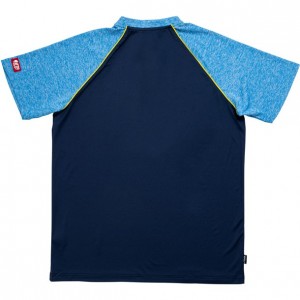 スティガ stigaシャツチームII ネイビー/ブルー XS卓球ゲームシャツ(1854426603)