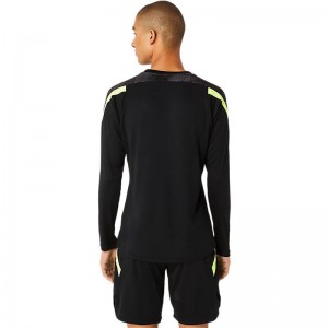 アシックス asicsグラフィック長袖シャツSAサッカーアパレル(メンズ)(2101A293)